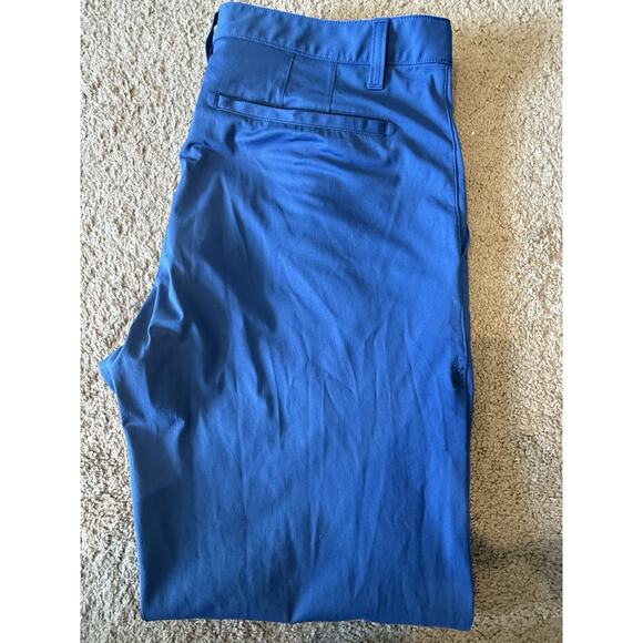 Rhone Commuter Performance Stretch Golf Chino Pants Blue (100161) Men’s 38x32 - Picture 1 of 6